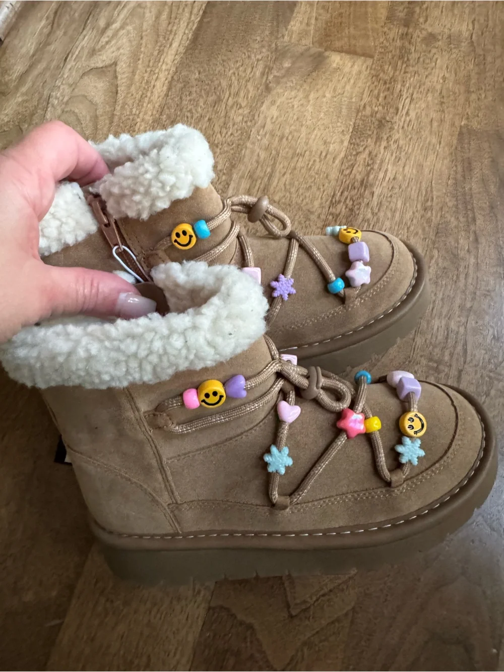 art class tan boots